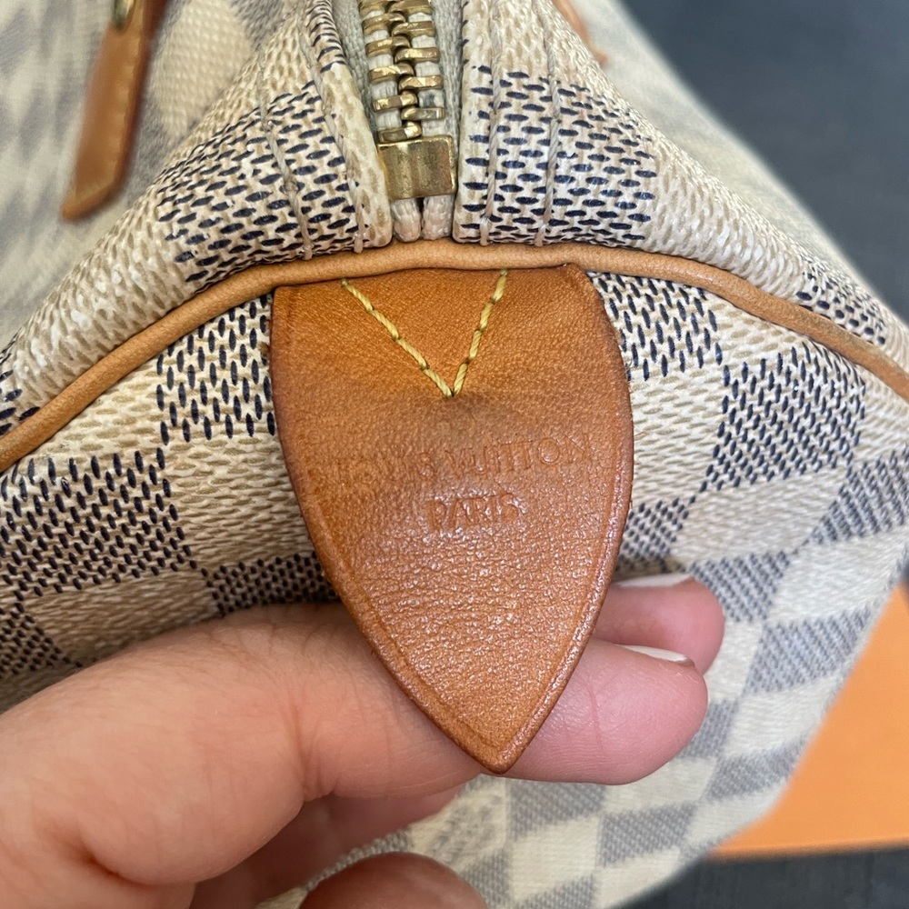 Louis Vuitton Speedy 30 Azur - Picture 11 of 12